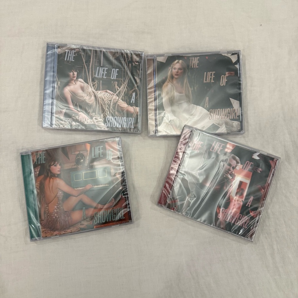 Taylor Swift The Life of a Showgirl Complete Acoustic CD Set